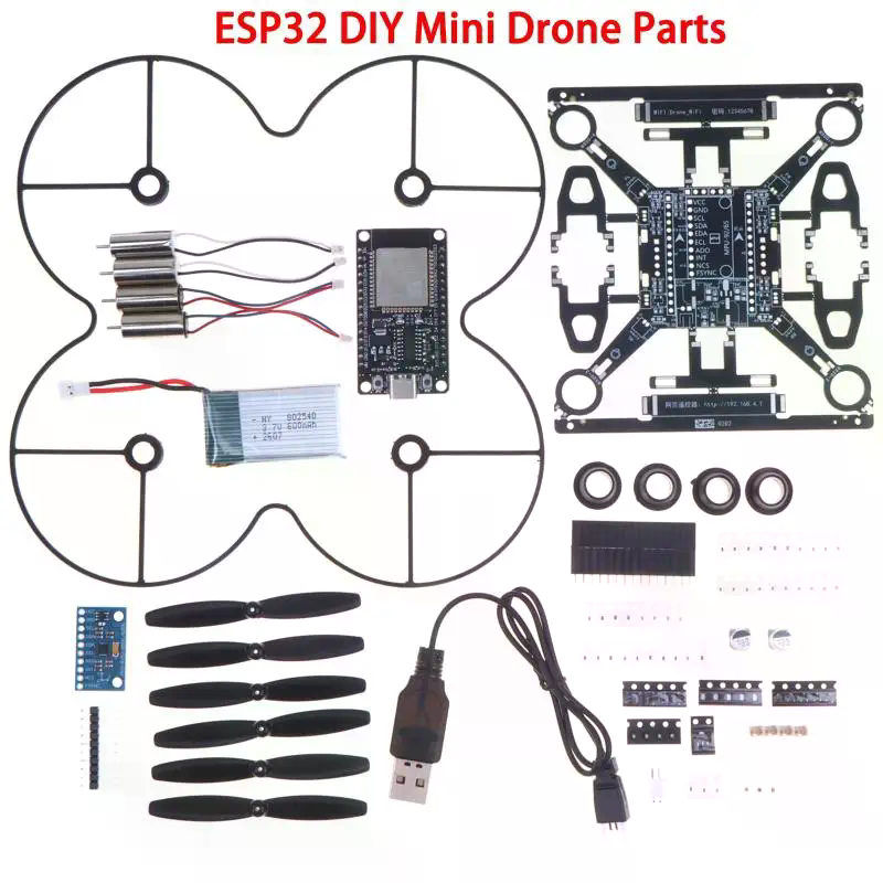 ESP32 Open‑Source Mini Drone K - đánh giá và giá Drone Kit Octocopter