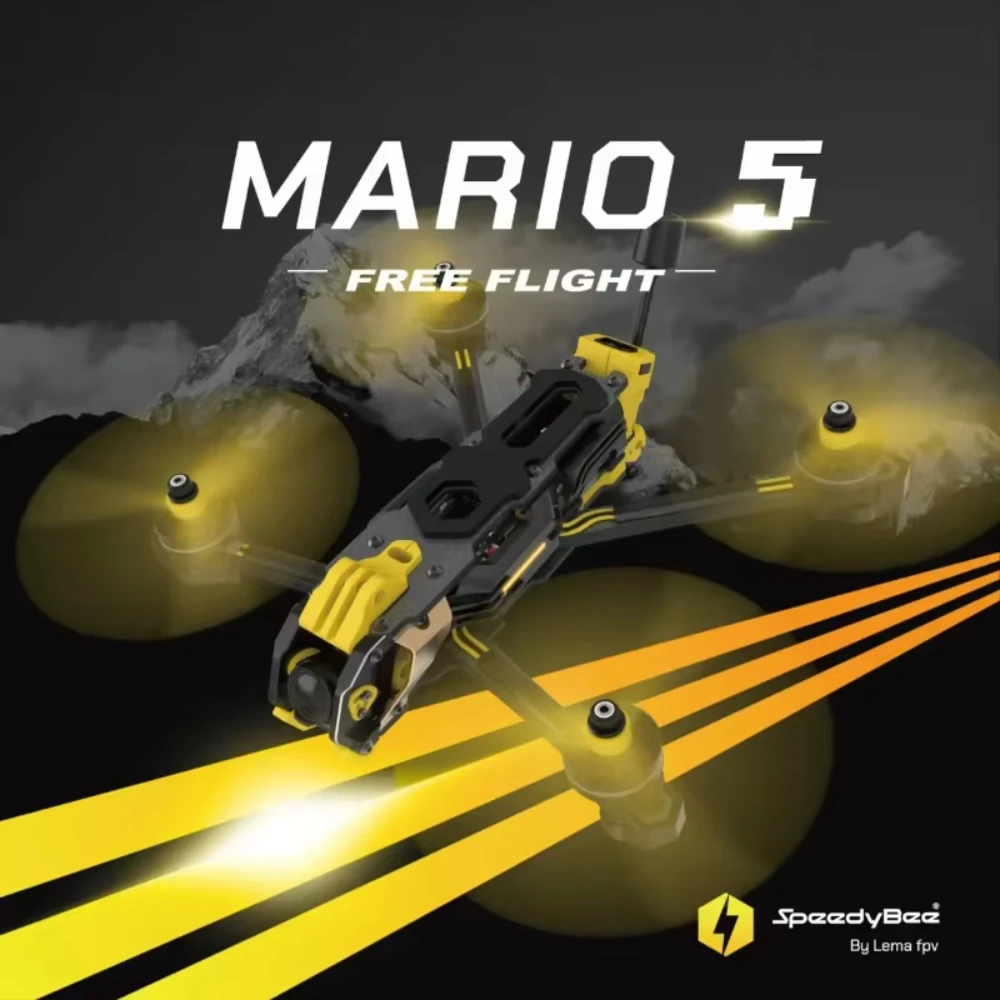 Speedybee Mario 5 O4 Frame Kit - đánh giá và giá Drone Kit Fpv