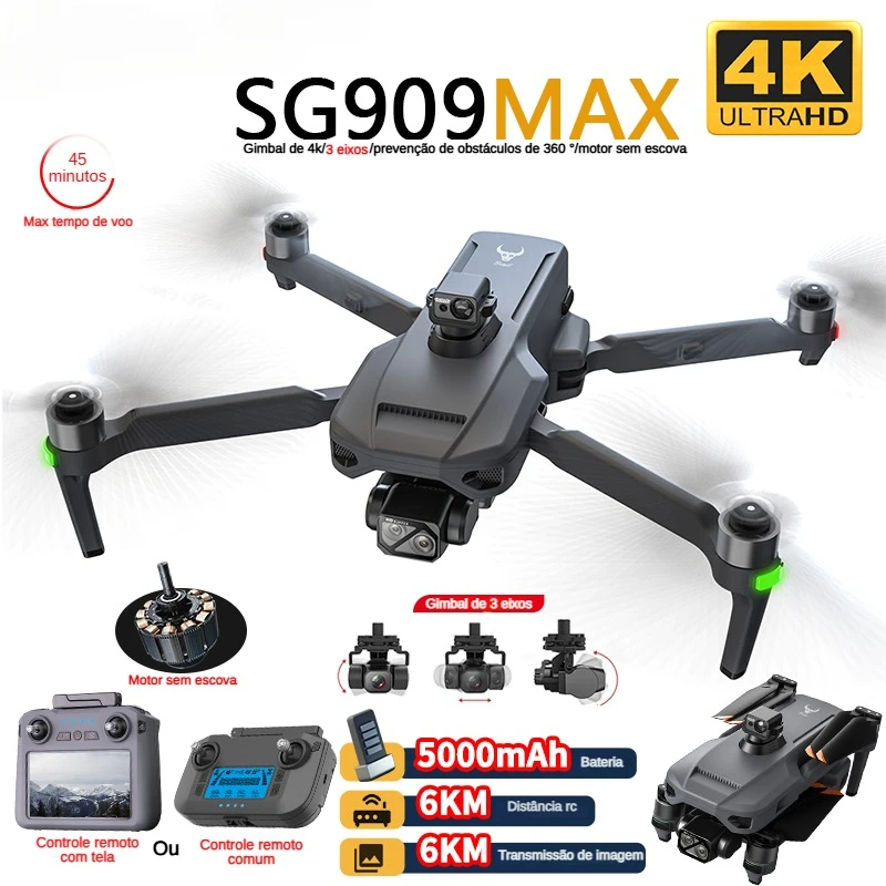 ZLL SG909 SG909MAX Professiona - đánh giá và giá Drone Kit Professional
